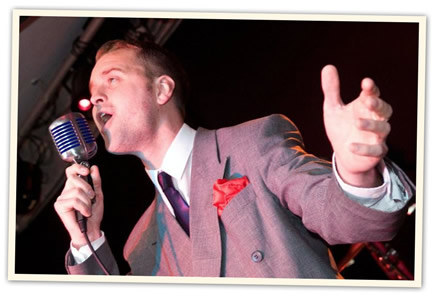 Howard Mitchell swing music singer forties suit