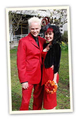 vintage wedding suit