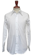 Spearpoint Soft Collar Shirt white